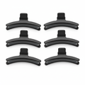 Wavy No-Crease Sectioning Clips Set of 6