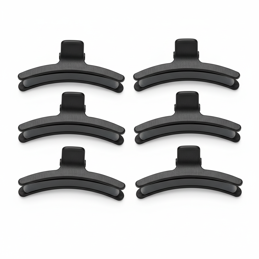 Wavy No-Crease Sectioning Clips Set of 6